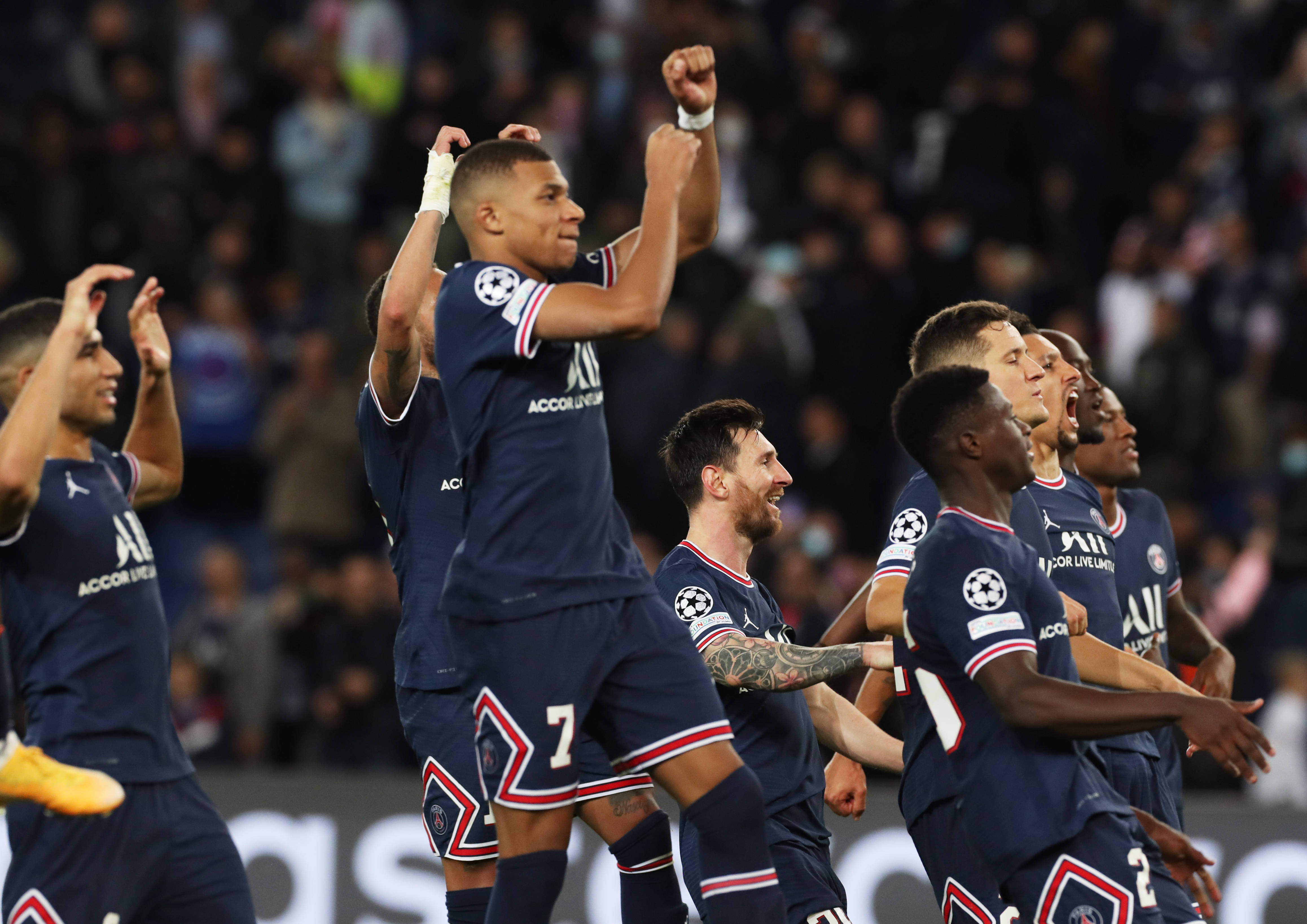 巴黎圣日耳曼希望晋级下一轮